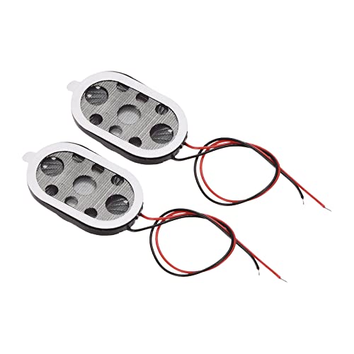 【送料無料】DMiotech 2個入り 1W 8 Ohm 15mmx24mm ミニ DIY マグネットスピーカ 内部交換 スピーカー DIY スピーカー用 ブラック