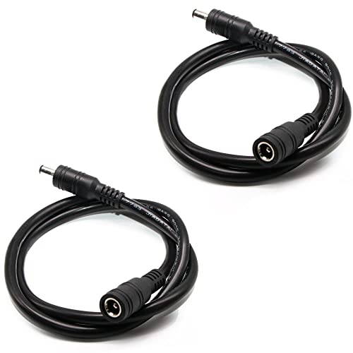 【送料無料】DC延長コネクタDCプラグ電源ケーブルアダプタACアダプタ延長DC電力ケーブル5.5 × 2.1mmプ..