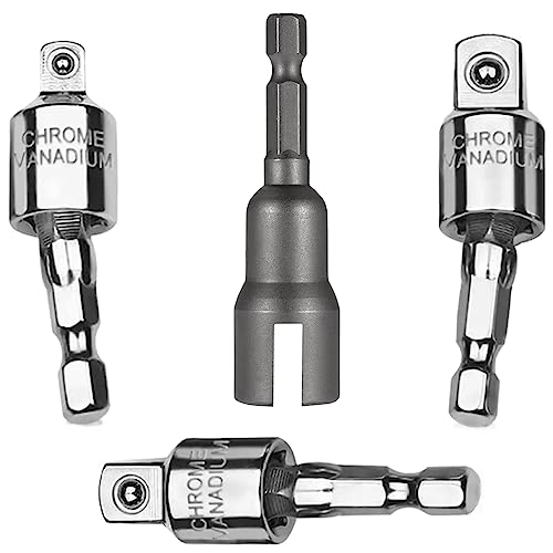 【送料無料】ソケット アダプター セット六角ドリル ビット翼スリーブ インパクト ドライバー ソケット..