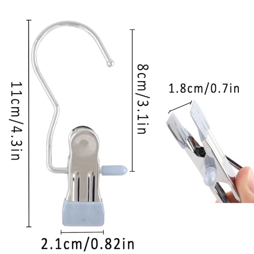 【送料無料】MITUKE【2023年強力型】モノクリップ 洗濯バサミ 洗濯ピンチ ステンレス製 錆びに強く ノンスリップ すべらない 洗濯クリップ ハンガー