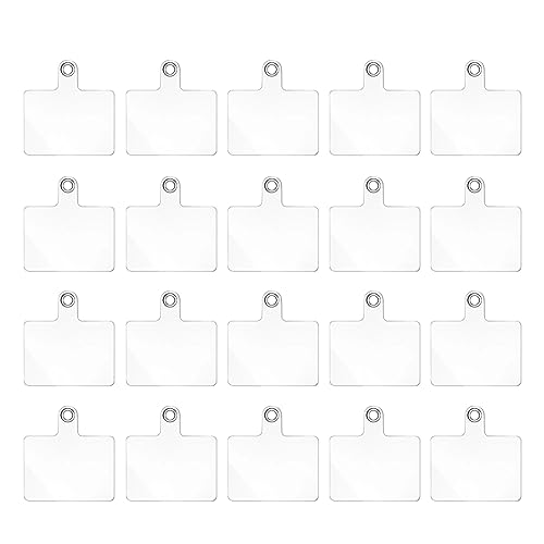 【送料無料】[GOODCHI] ストラップホルダー 20枚セット 透明 ホルダー 落下防止 着脱簡単 スマホストラ..