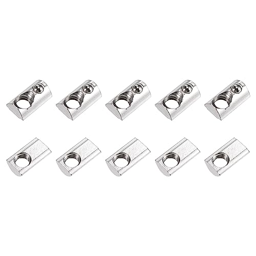 【送料無料】METALLIXITY ロールインスプリングTナット M8x20mm 20個入り 炭素鋼 バネ式Tナット 3030シ..