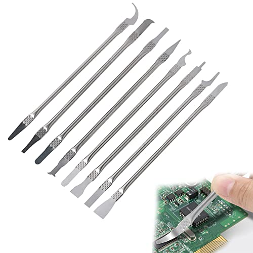 【送料無料】nalaina ヘラセット 8本セット ヘラ工具 ヘラツール ヘラツールキット 金属ヘラ 両頭型 チ..