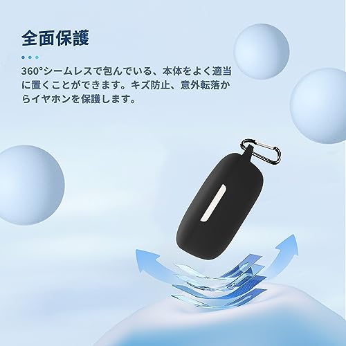 ������̵����Redmi Buds 4 Lite �� ������ ���С� ��NOUKAJU�� �磻��쥹 ���䡼�ۥ� ���ꥳ�� �ݸ���� �ʥ���ӥ��դ�+���ȥ�å��դ� �� ��ɻ� �����ɻ� �Ѿ׷� ���彼�Ų�ǽ �ɿ� �ɿ� (�֥�å�)