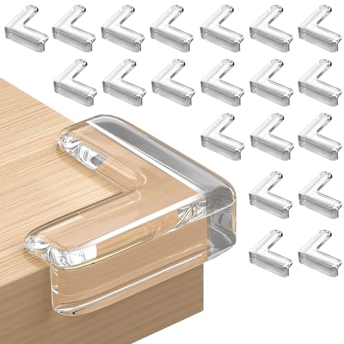 【送料無料】[Fieekty]コーナークッション コーナーガード【保育士が推薦】透明 角 保護 テーブルコーナーカバー テーブル角カバー 超強力テープ 安心の無毒素材採用 5倍弾力の新クッション設計 ベビーコーナーガード 保護材