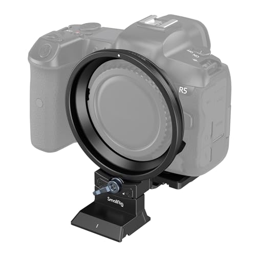 【送料無料】SmallRig リング式三脚座 Canon専用カメラレンズ三脚マウント R シリーズ用 R5 / R5 C / R6 / R6 Mark IIに対応 回転可能 水平から垂直のマウントプレートキット 横撮りから縦撮りへ 4300