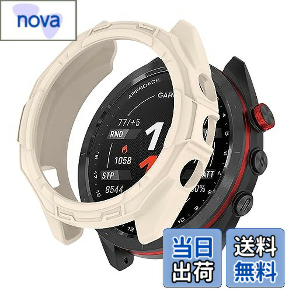 SHEAWA for Garminガーミン Approach S70 47mm ケース カバー TPUゴム 保護ケース 互換品 保護カバー 耐衝撃 アクセサリー