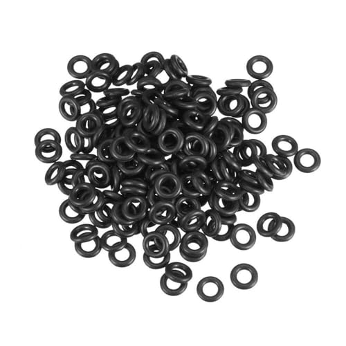 【送料無料】LOYELEY ニトリルゴムOリング Oリング 200個入り メトリック シーリングガスケット 耐熱 ..