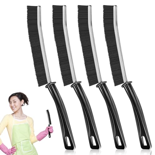【送料無料】隙間掃除ブラシ DRERIO 4本入り 掃除ブラシ 隙間 ハードタイプ 溝ブラシ 届きにくい細かな..