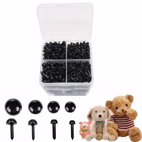【送料無料】MAEXUS さし目 ぬいぐるみ目 クマのテディベアの目玉, 手芸パーツ ドールアイ3mm/4mm/5mm/..
