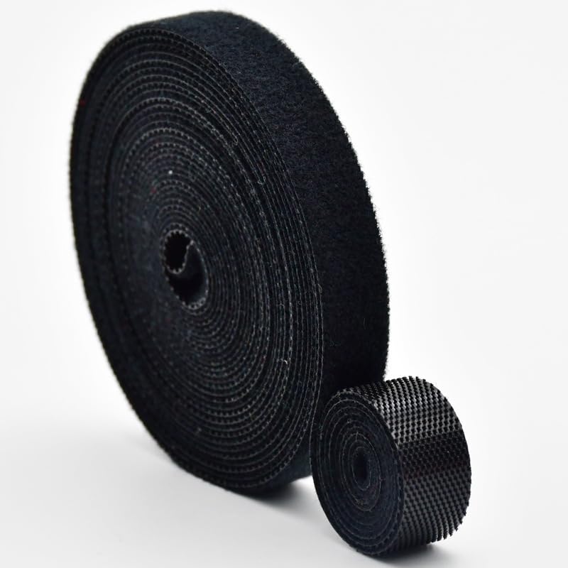 【送料無料】MINBOOT 結束バンド 1巻入 5mx10mm ケーブルバンド コード配線収納 固定 繰り返し利用ベルト