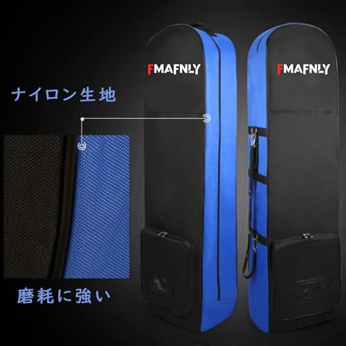 【送料無料】FMAFNLY ゴルフ トラベルカバー ゴルフ用トラベルカバー ホイール付き ゴルフトラベルバッグ 折りたたみ式 ゴルフ航空バッグ シューズ収納 nova2021-10141863 nova サンプル画像3