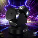 【送料無料】Bruce & Shark(ブルース・サメ) 120W 8LED 舞台照明 ムービングライト 高輝度 パーティーライト ステージライト ディスコライ...