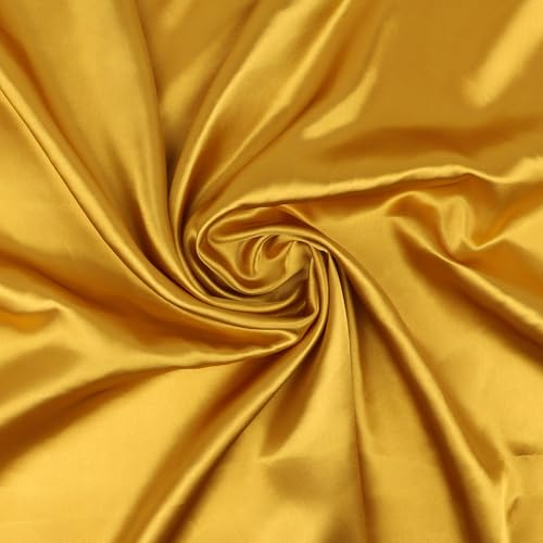 【送料無料】DERAYEE シルク風 サテン生地 織物 生地 輝き 約142cm×200cmカット  ...