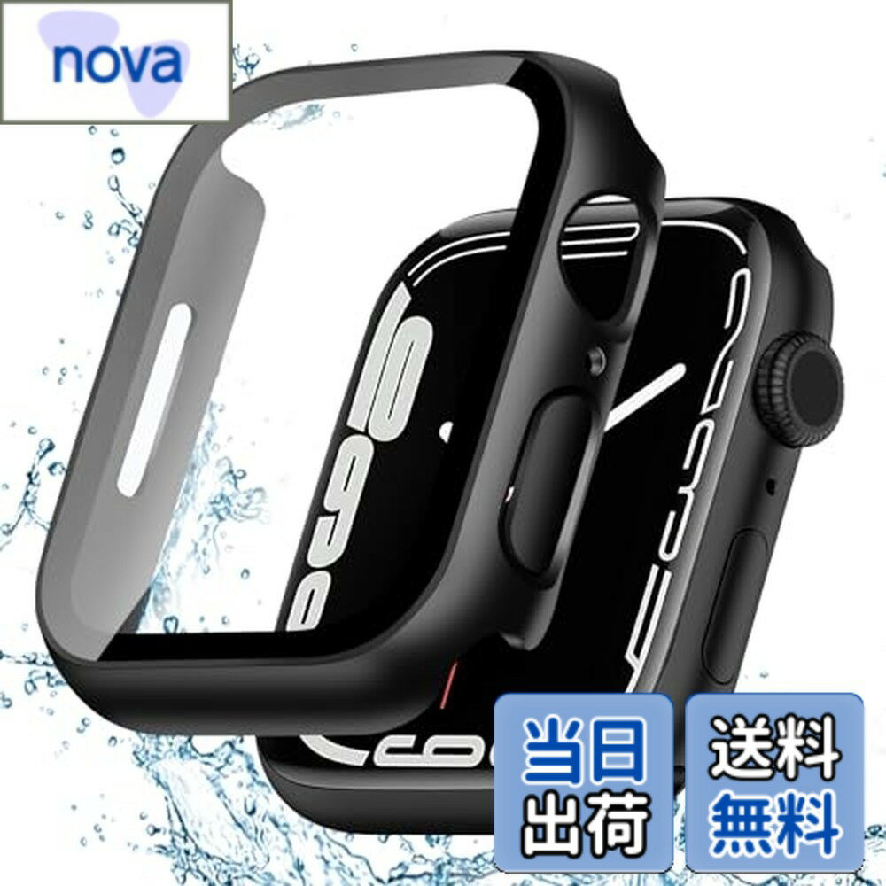 乐天商城 - 【送料無料】TEMEDO 対応 アップルウォッチ カバー Series SE3/SE2/SE/6/5/4 Apple Watch ケース 防水 PC素材 Apple Watch カバー ガラスフィルム 一体型 アップルウォッチ ケース 全面保護 高耐久 高透過率 装着簡(40mm,ブラック)