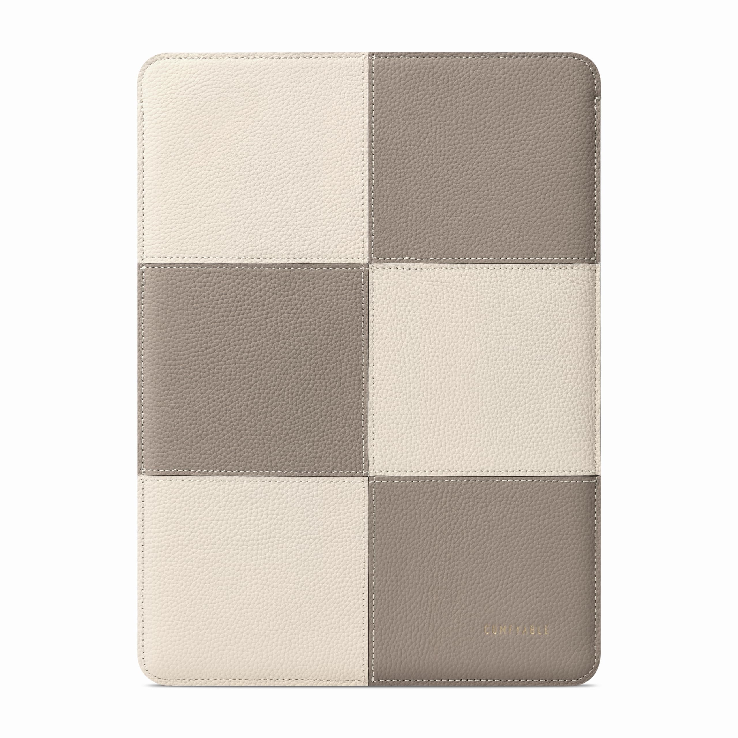 nova㤨̵֡Comfyable Laptop Sleeve 13 Inch Precisely Compatible with MacBook Air M4 M3 2025 M2 M1 & MacBook Pro M2 M1 2022, Genuine Leather Protective Case Cover, Cream & GrayפβǤʤ6,499ߤˤʤޤ