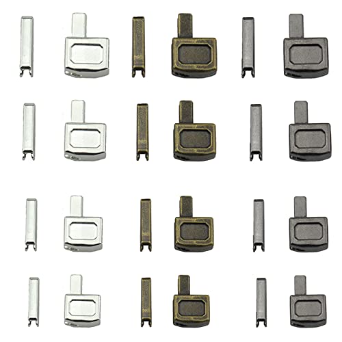 【送料無料】YFFSFDC ジッパープル 部品 ラッチ スライダー ジッパー修理キット 3色 スライダー リテー..