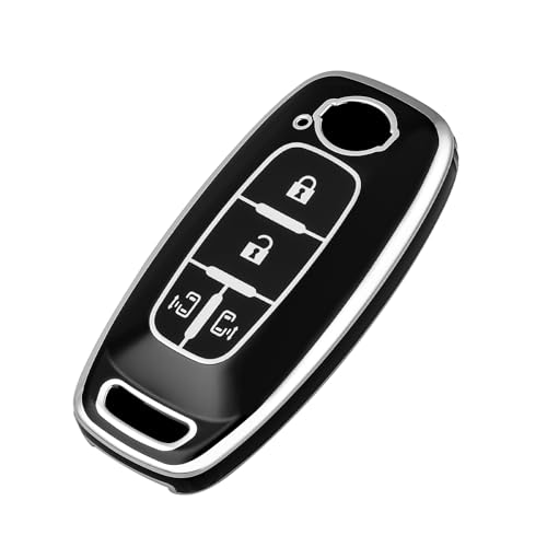 【送料無料】[OFFCURVE] 日産用 スマート キーケース C28系 新型サクラB6系 キーカバ ...