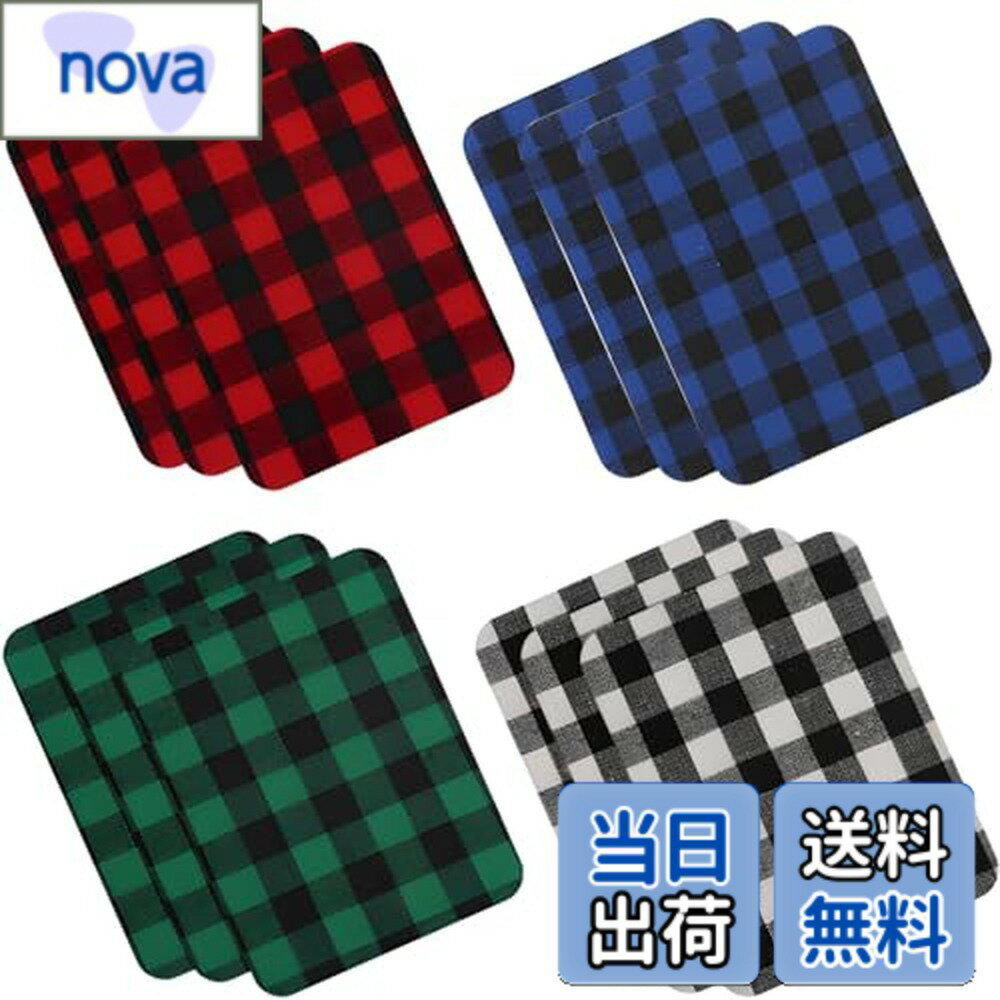 【送料無料】fogman ダウンジャケット 補修 アイロンパッチ アップリケ 補修布 ワッペン 12枚セット