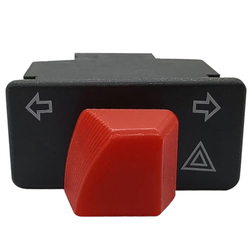 【送料無料】EsiFare オートバイハザードライトスイッチ オートバイのダブルターンボタン オートバイのダブルフラッシュボタン 緊急警告コントローラー ハザードライトボタン 警告灯ボタン 高輝度信号ボタン 防塵防水 スクータ オートバイ用