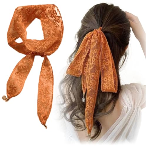 【送料無料】FASELE レースヘアバンド チョーカー ヘッドバンド レース ヘアタイ リボン ヘアタイ 多用..