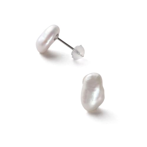 【送料無料】[VOTRE COUTURE] 淡水パールピアス 淡水 真珠 ケシ パール ピアス チタン K10 K18 プラチナ