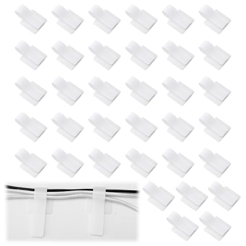 【送料無料】ケーブルクリップ 30個入り 多機能 ケーブルホルダー コードクリップ ケーブルバンド 配線..