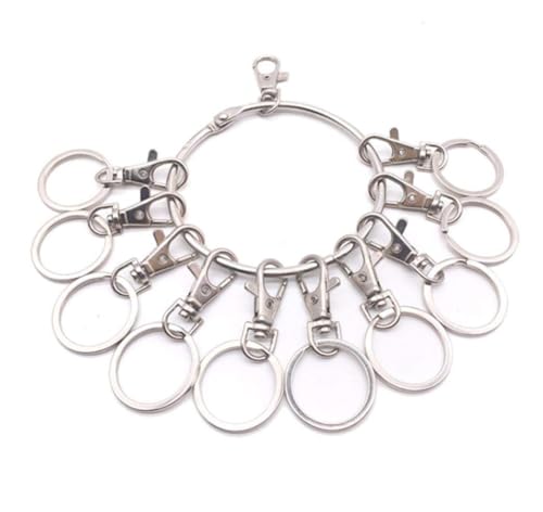 【送料無料】SITEDAN キーホルダー 多連 キーリング キーロッカー キーラック 鍵管理 鍵束 ナスカン リ..