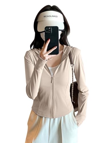 【送料無料】[CLAZOLIY] ラッシュガード レディース UVカットパーカー フード付き 長袖 ラッシュパーカー 紫外線対策 日焼け対策 冷感素材 吸汗速乾 通気性 夏 アウトドア CLF06