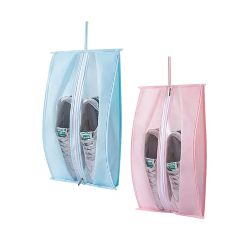 【送料無料】BLOOPIC シューズケース 2点セット シューズバッグ 上履き袋 半透明 軽量 防水 防塵 防臭 ..