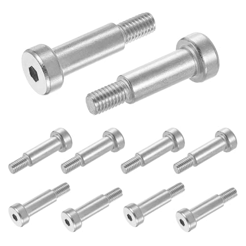 【送料無料】TVETE 六角穴付きショルダーボルト 304ステンレス鋼ショルダーボルト 六角ソケットショル..