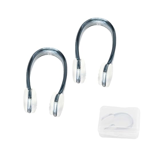 【送料無料】DEVENTORZ 水泳用 ノーズクリップ 2個セット 鼻クリップ 鼻栓 スイム ジム プール アクセ..