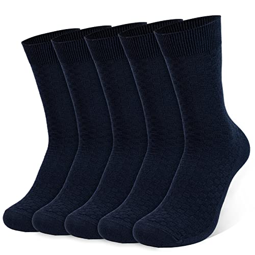 【送料無料】[HASOME] 靴下 メンズ ビジネス ソックス 5足セット 夏用 薄型 竹繊維 抗菌 消臭 通気性 蒸れない 柔らかい 紳士靴下 通勤 通学 くつ下