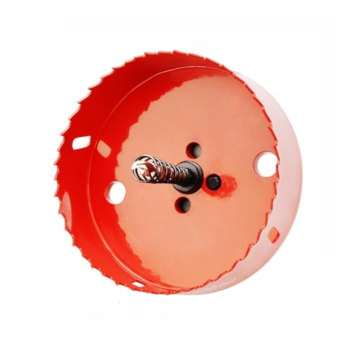 【送料無料】ホールソー (六角軸シャンク)バイメタル ドリルビット 電動ドリルツール 木材の穴あけに 薄い金属板 鉄アルミ石膏ボード プラスチック PVC DIY 穿孔切削直径(100mm)