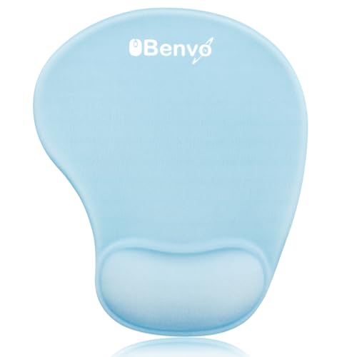 【送料無料】Benvo マウスパッド リストレスト一体型 手首 マウスパッド 低反発 柔らかい 滑り止め 手..