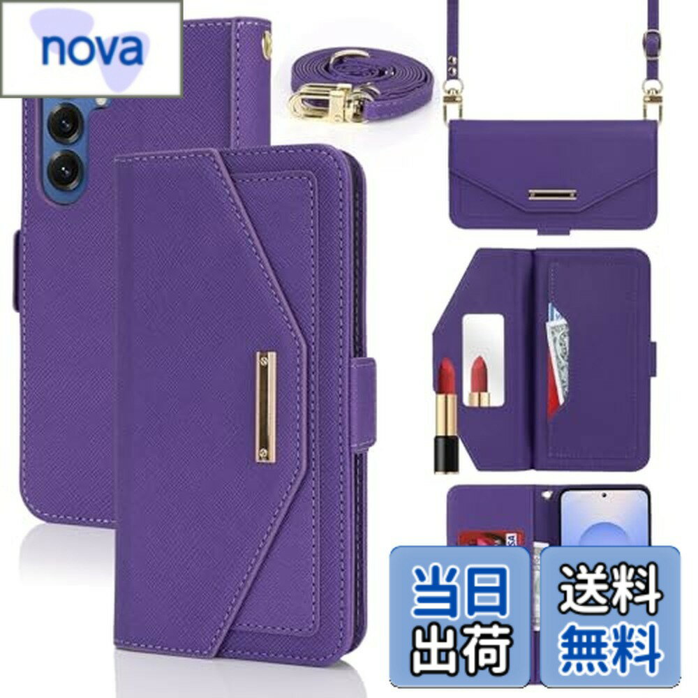 乐天商城 - 【送料無料】Cross pattern Wallet leather case for Galaxy S25