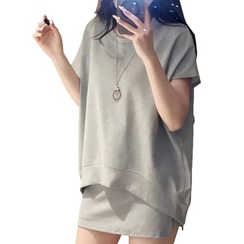 【送料無料】[xppe] Tシャツ レディース トップス ドルマンスリーブ 半袖 カウルネック ゆったり プル..