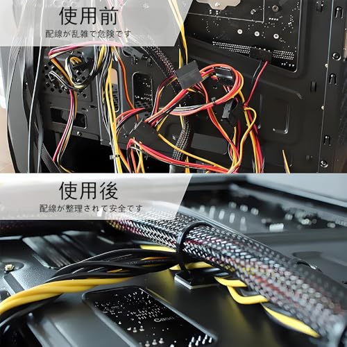 【送料無料】YJRUNFU ケーブルホルダー 配線止め マウントベース ケーブルタイ 100...