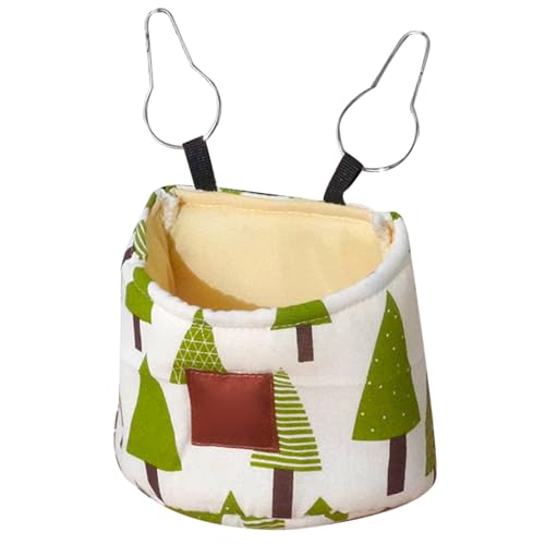 【送料無料】EsiFare 小動物ハンモック モモンガポーチ 小動物用寝袋 吊り下げ可能 フクロモモンガハム..