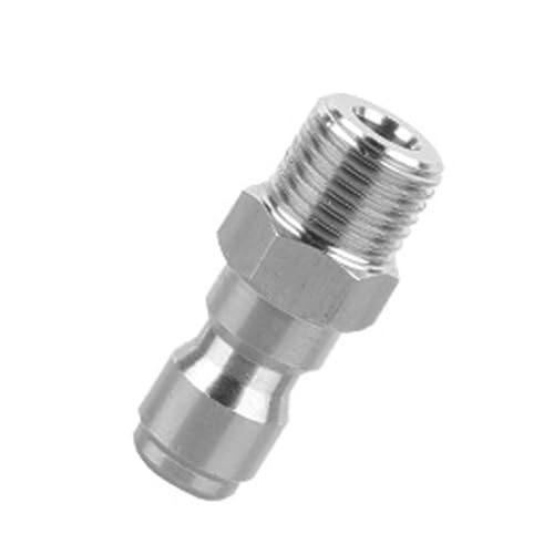 【送料無料】ワンタッチ カプラー 高圧洗浄機 洗浄ガン 高圧ホース 接続 汎用 ソケット アダプター 1/4..