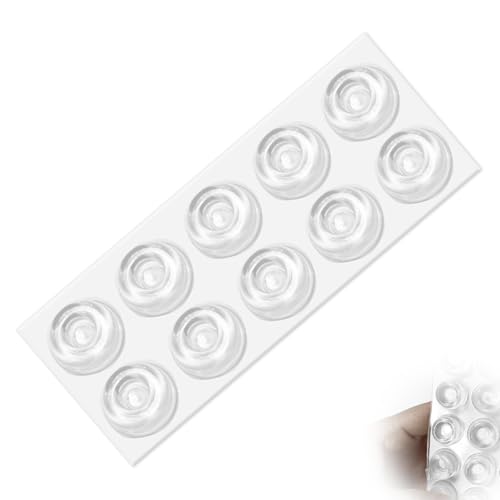 【送料無料】TVETE 戸当りクッション クッションゴム 戸当たりゴム【10個入り】家具用 足 丸型 クッシ..