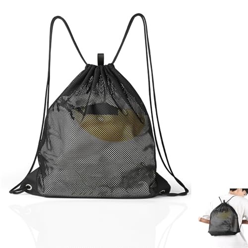 【送料無料】[LeTradeJP] メッシュバッグ ジムサック肩掛 ジムサック リュック ナップサック 軽量 シュ..
