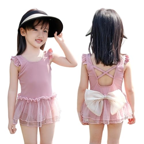 【送料無料】[Matreeglam] ベビー 水着 女の子 ワンピース水着 キッズ スイムウェアベビー キャップ付き ワンピース 2点セット チュール スカート UVカット子供 小学生 水遊び プール 旅行 水遊 海 夏