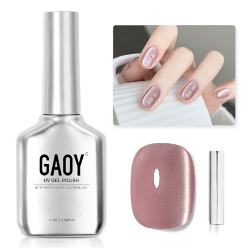 【送料無料】GAOY マグネットネイル ジェルネイル 単色 UV・LED対応 ポリッシュタイプ セルフネイル 初心者&プロ適用