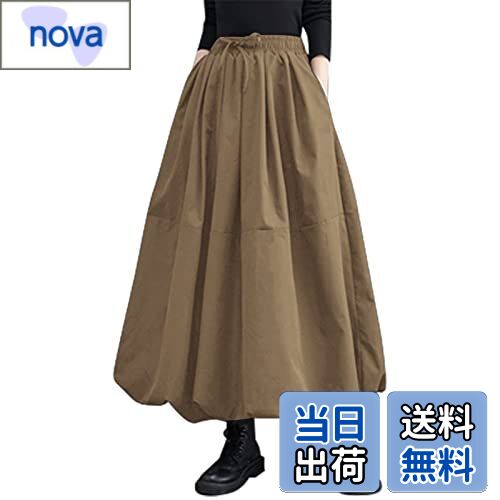 【送料無料】[Guooryvner] グオーリーブナー スカート レディース ロングスカート 春 夏 秋 冬 バルー..
