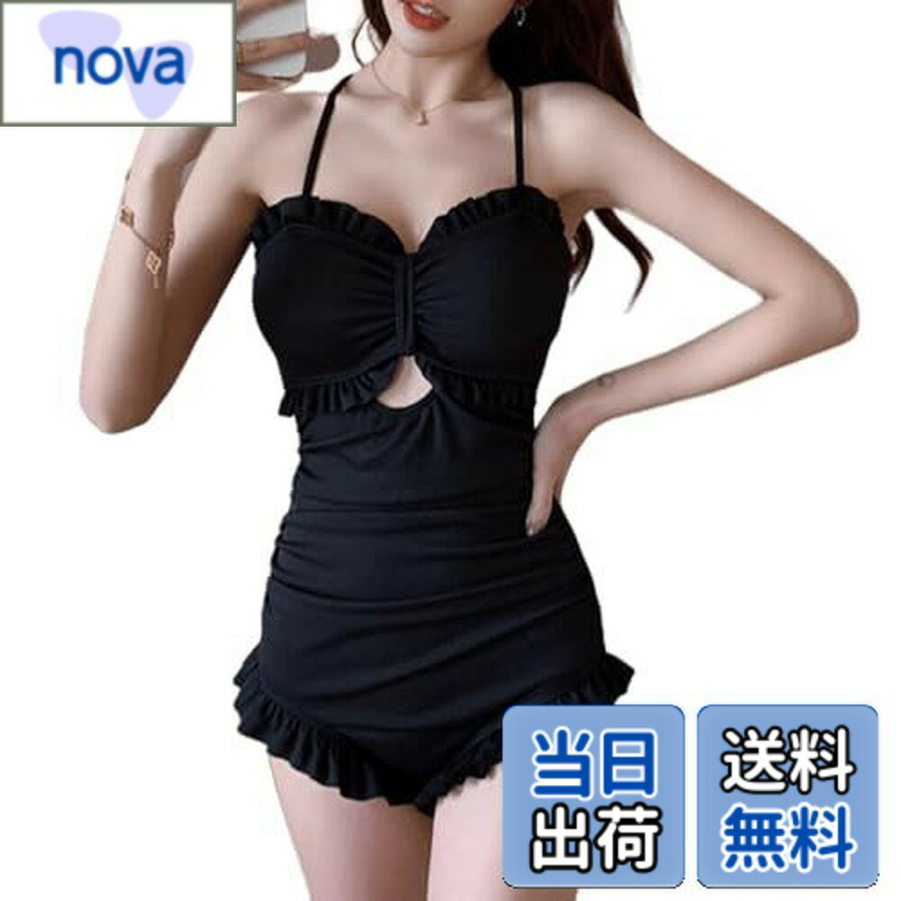 【送料無料】[Vincent house] 水着 レディース モノキニ 体型カバー 可愛い セクシー 大人 韓国 大きいサイズ ハイウエスト 無地 美背 ビーチウェア 肌守り おしゃれ 海水浴 場リゾート 温泉 旅行 水陸両用