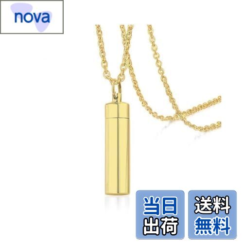 【送料無料】[Rockyu] メモリアルネックレス ステンレス 遺骨いれ メモリアルペンダント 鏡面加工 艶消..