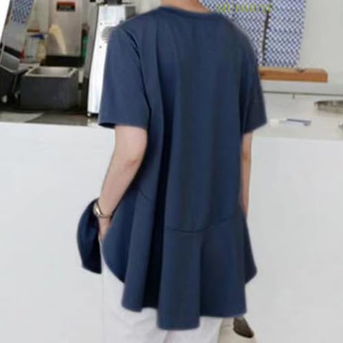 ������̵����MUISHUYU Ⱦµ T����� ��ǥ����� �ե�� �ȥåץ� ����ɥͥå� A�饤�� ���ե��� ��ä��� ���åȥ��� ��� ����ץ� �� ̵�� ��Ŭ ���줤�� ���� �̵� �̶� �� �� �١����å� ������� YU31 (JP, ����ե��٥å�, XL, �������֥롼)