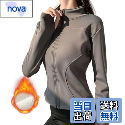 【送料無料】[Guooryvner] グオーリーブナー トレーナー レディース ジップ スウェット 長袖 コート ゆ..