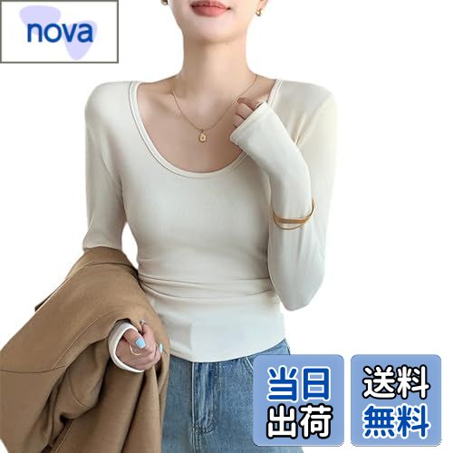 【送料無料】[Guooryvner] グオーリーブナー 長袖 Tシャツ レディース クルーネック 長袖 薄手 おしゃ..